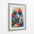 Perro Hippie - Rodríguez Marconi | Cuadro decorativo de Canvas Lab