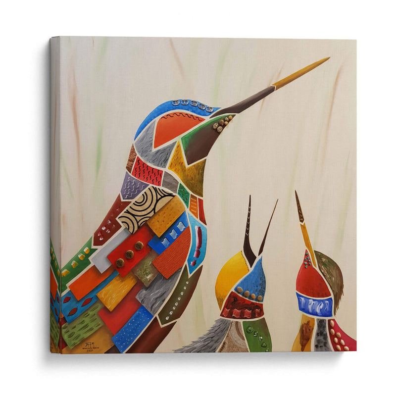 Mamá colibrí - Rodríguez Marconi | Cuadro decorativo de Canvas Lab