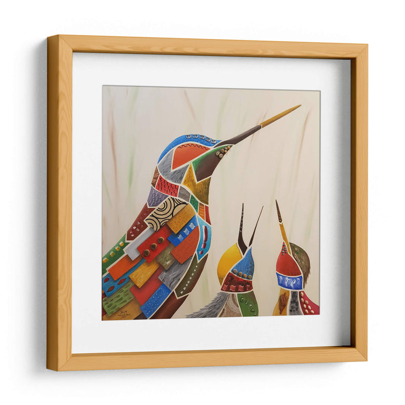 Mamá colibrí - Rodríguez Marconi | Cuadro decorativo de Canvas Lab