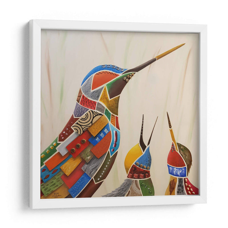 Mamá colibrí - Rodríguez Marconi | Cuadro decorativo de Canvas Lab