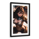 Enfrentando a un titan de armadura - Ham Hams! | Cuadro decorativo de Canvas Lab