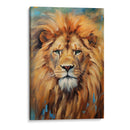 EL MAJESTUOSO LEÓN  - Dav Madrid | Cuadro decorativo de Canvas Lab