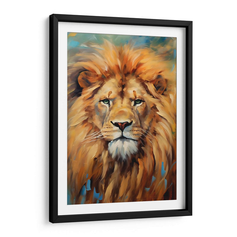 EL MAJESTUOSO LEÓN  - Dav Madrid | Cuadro decorativo de Canvas Lab