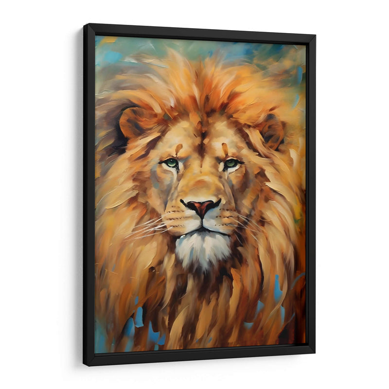 EL MAJESTUOSO LEÓN  - Dav Madrid | Cuadro decorativo de Canvas Lab