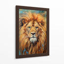EL MAJESTUOSO LEÓN  - Dav Madrid | Cuadro decorativo de Canvas Lab