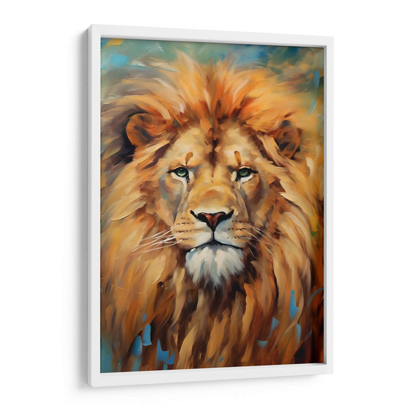 EL MAJESTUOSO LEÓN  - Dav Madrid | Cuadro decorativo de Canvas Lab