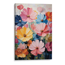 FLORES COLORIDAS - Dav Madrid | Cuadro decorativo de Canvas Lab