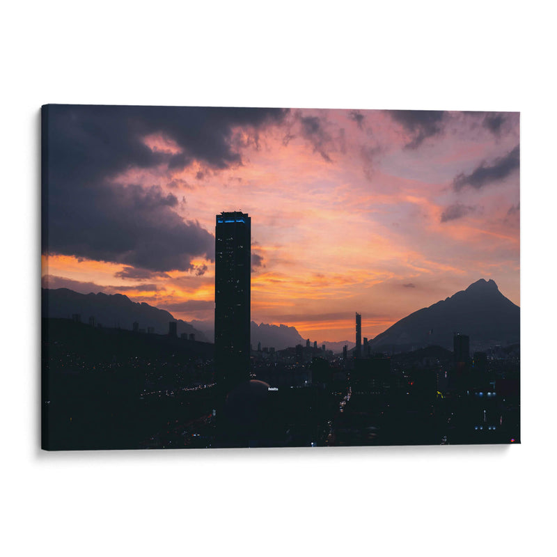 Morado atardecer  - 2025mx | Cuadro decorativo de Canvas Lab