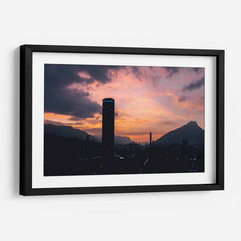 Morado atardecer  - 2025mx | Cuadro decorativo de Canvas Lab