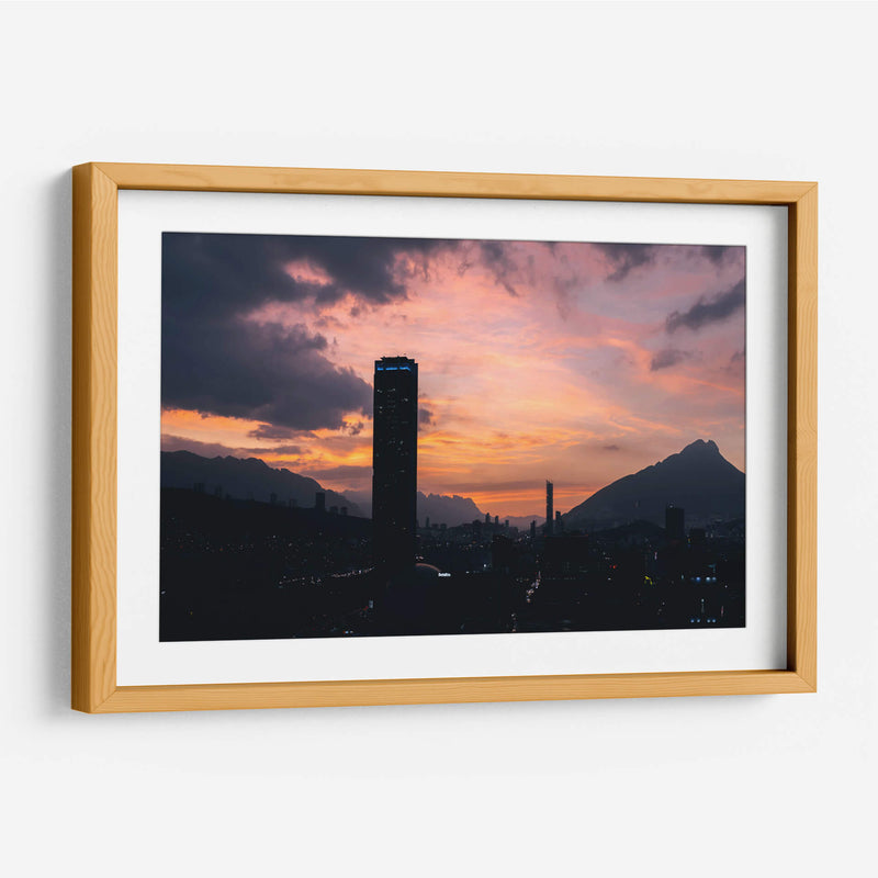 Morado atardecer  - 2025mx | Cuadro decorativo de Canvas Lab