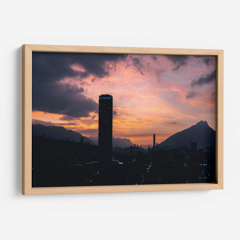 Morado atardecer  - 2025mx | Cuadro decorativo de Canvas Lab