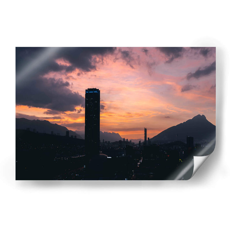 Morado atardecer  - 2025mx | Cuadro decorativo de Canvas Lab