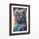 GATO EN EL UNIVERSO - Dav Madrid | Cuadro decorativo de Canvas Lab