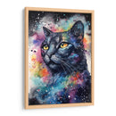 GATO EN EL UNIVERSO - Dav Madrid | Cuadro decorativo de Canvas Lab