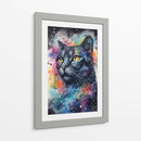 GATO EN EL UNIVERSO - Dav Madrid | Cuadro decorativo de Canvas Lab