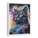 GATO EN EL UNIVERSO - Dav Madrid | Cuadro decorativo de Canvas Lab