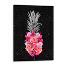 Piña Rosas en negro - Lofty&Me | Cuadro decorativo de Canvas Lab