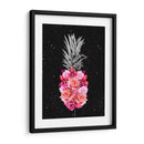 Piña Rosas en negro - Lofty&Me | Cuadro decorativo de Canvas Lab