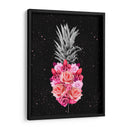 Piña Rosas en negro - Lofty&Me | Cuadro decorativo de Canvas Lab