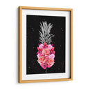 Piña Rosas en negro - Lofty&Me | Cuadro decorativo de Canvas Lab