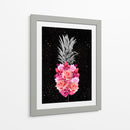 Piña Rosas en negro - Lofty&Me | Cuadro decorativo de Canvas Lab