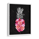 Piña Rosas en negro - Lofty&Me | Cuadro decorativo de Canvas Lab