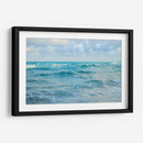 Paisaje en la playa con agua azul - yuncaba | Cuadro decorativo de Canvas Lab