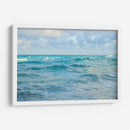 Paisaje en la playa con agua azul - yuncaba | Cuadro decorativo de Canvas Lab
