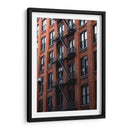 Ventanas en edificio de Brooklyn - yuncaba | Cuadro decorativo de Canvas Lab