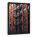 Ventanas en edificio de Brooklyn - yuncaba | Cuadro decorativo de Canvas Lab