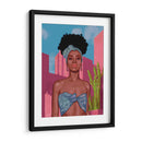 Belleza negra 2 - Chava.art | Cuadro decorativo de Canvas Lab