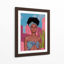 Belleza negra 2 - Chava.art | Cuadro decorativo de Canvas Lab