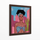 Belleza negra 2 - Chava.art | Cuadro decorativo de Canvas Lab
