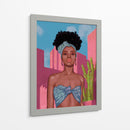 Belleza negra 2 - Chava.art | Cuadro decorativo de Canvas Lab