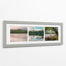 Laguna Patagonia Chilena Tríptico  - Carla Fernández | Cuadro decorativo de Canvas Lab