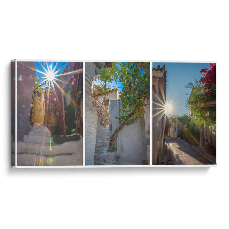 Rincones de Anafiotika - Carla Fernández | Cuadro decorativo de Canvas Lab