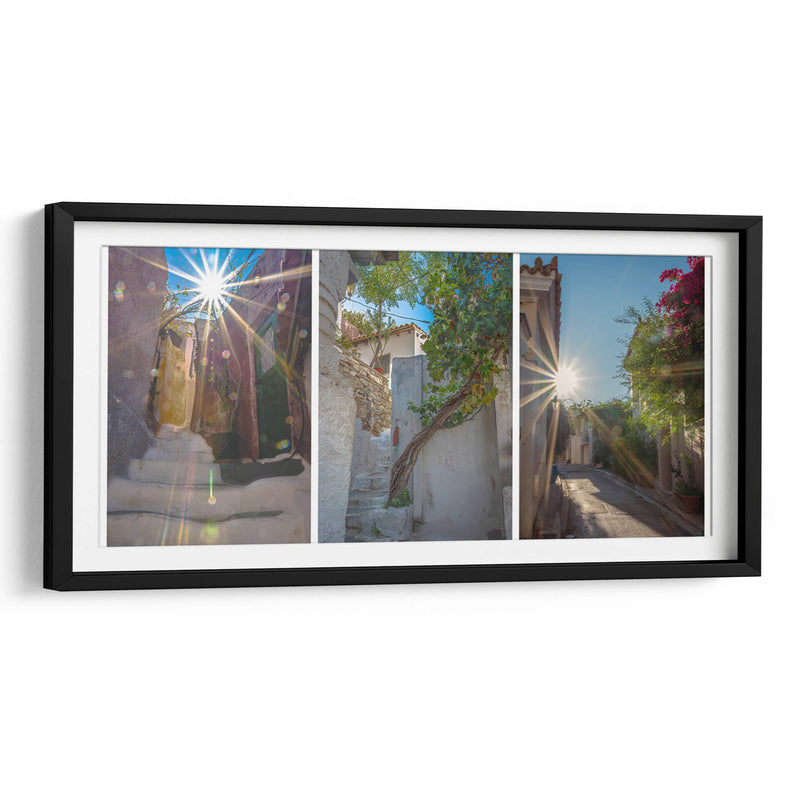 Rincones de Anafiotika - Carla Fernández | Cuadro decorativo de Canvas Lab