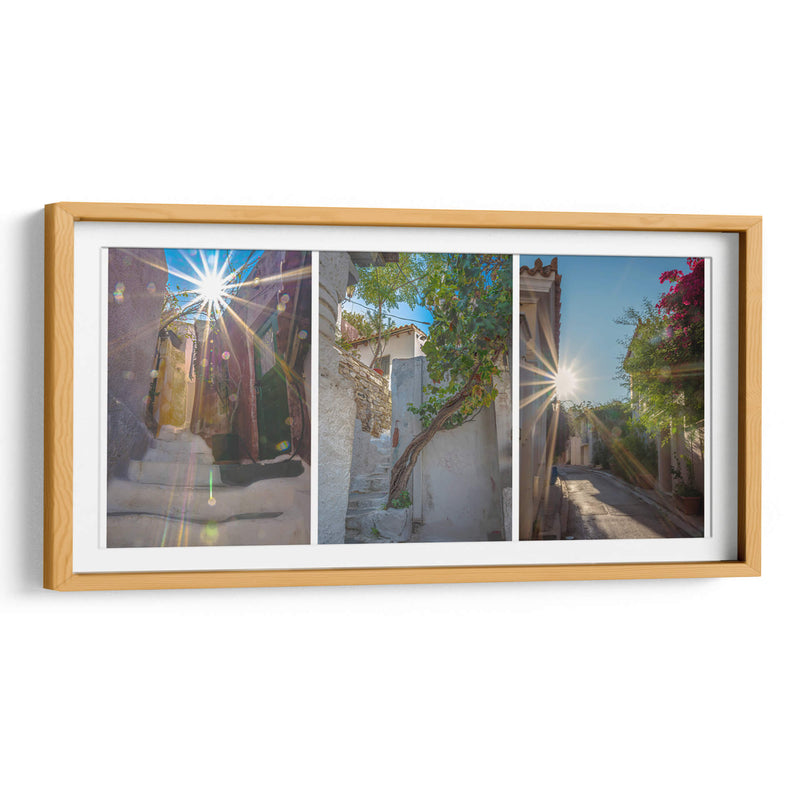 Rincones de Anafiotika - Carla Fernández | Cuadro decorativo de Canvas Lab