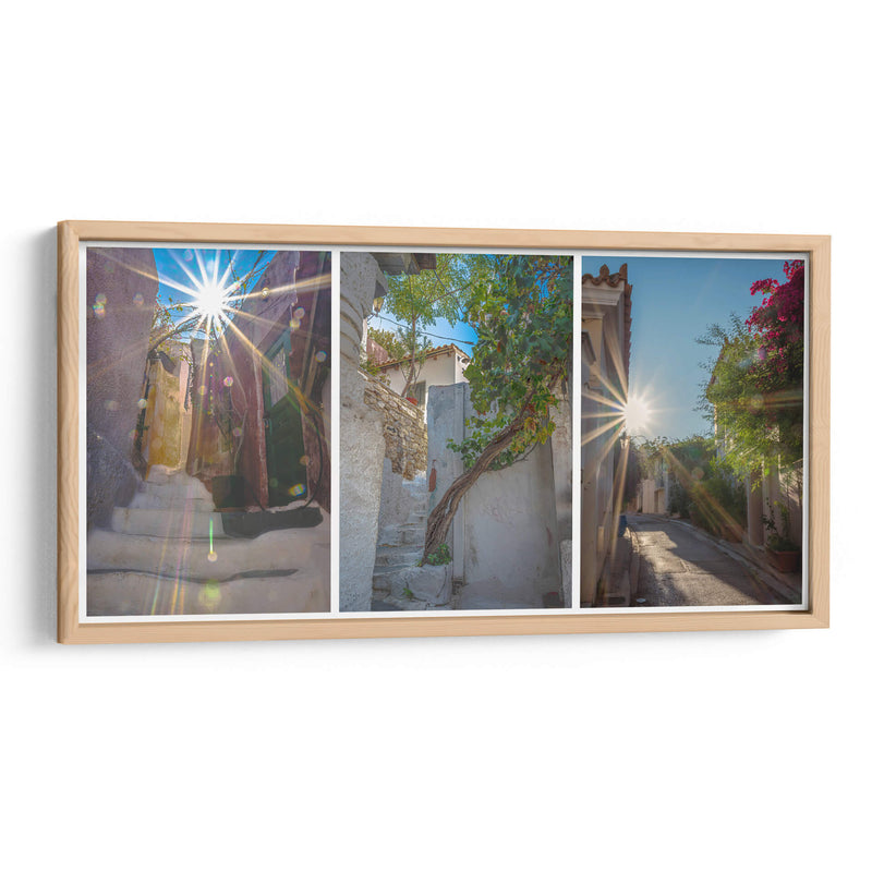 Rincones de Anafiotika - Carla Fernández | Cuadro decorativo de Canvas Lab