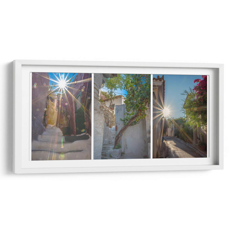 Rincones de Anafiotika - Carla Fernández | Cuadro decorativo de Canvas Lab