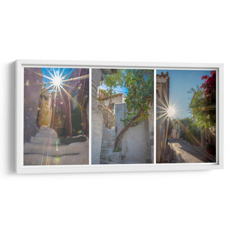 Rincones de Anafiotika - Carla Fernández | Cuadro decorativo de Canvas Lab