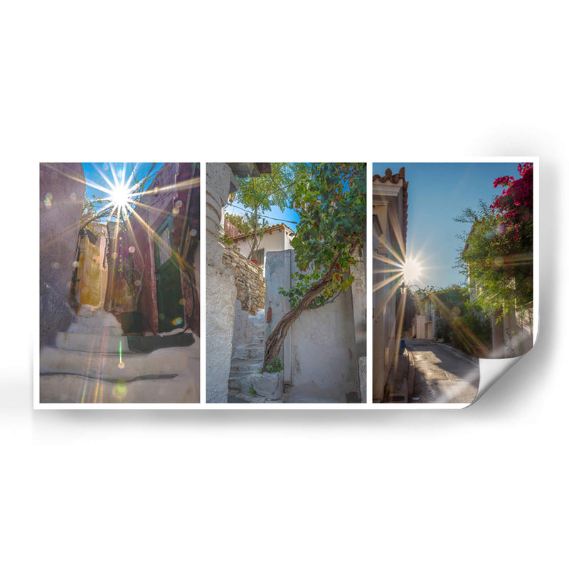 Rincones de Anafiotika - Carla Fernández | Cuadro decorativo de Canvas Lab