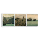 Rocas y Coralinas Tríptico  - Carla Fernández | Cuadro decorativo de Canvas Lab