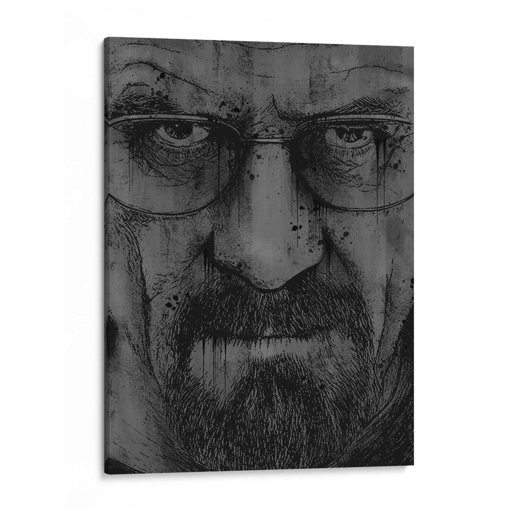 Heisenberg Drip - Dry Ink | Cuadro decorativo de Canvas Lab