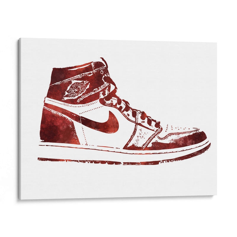 Jordan One Stencil - Fake Classics | Cuadro decorativo de Canvas Lab