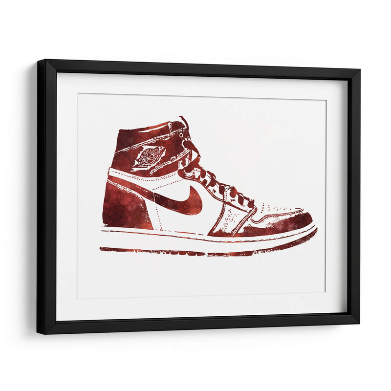 Jordan One Stencil - Fake Classics | Cuadro decorativo de Canvas Lab