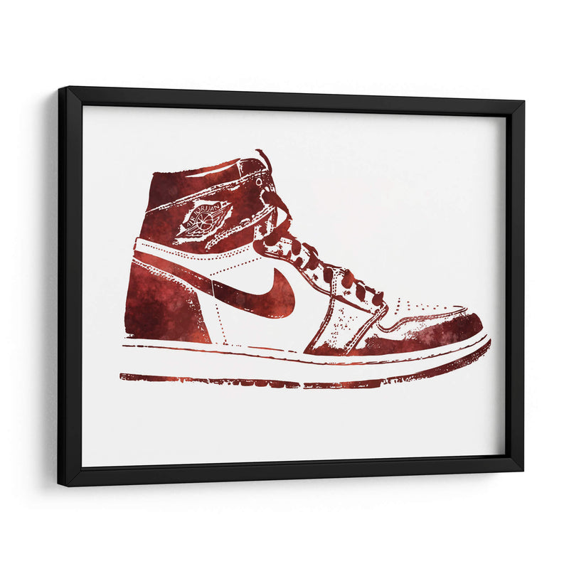 Jordan One Stencil - Fake Classics | Cuadro decorativo de Canvas Lab