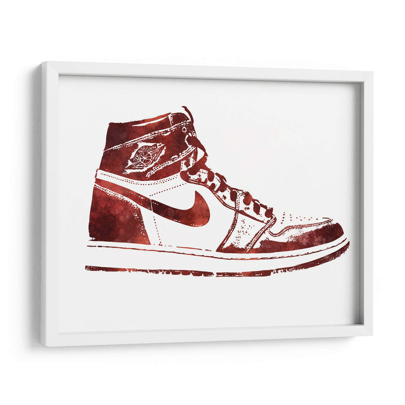 Jordan One Stencil - Fake Classics | Cuadro decorativo de Canvas Lab