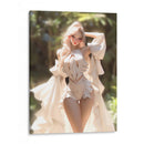 Belleza Rubia con Ropa Clara - DeLaVegaGaming | Cuadro decorativo de Canvas Lab