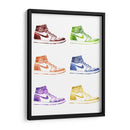 Jordan One Stencils - Fake Classics | Cuadro decorativo de Canvas Lab